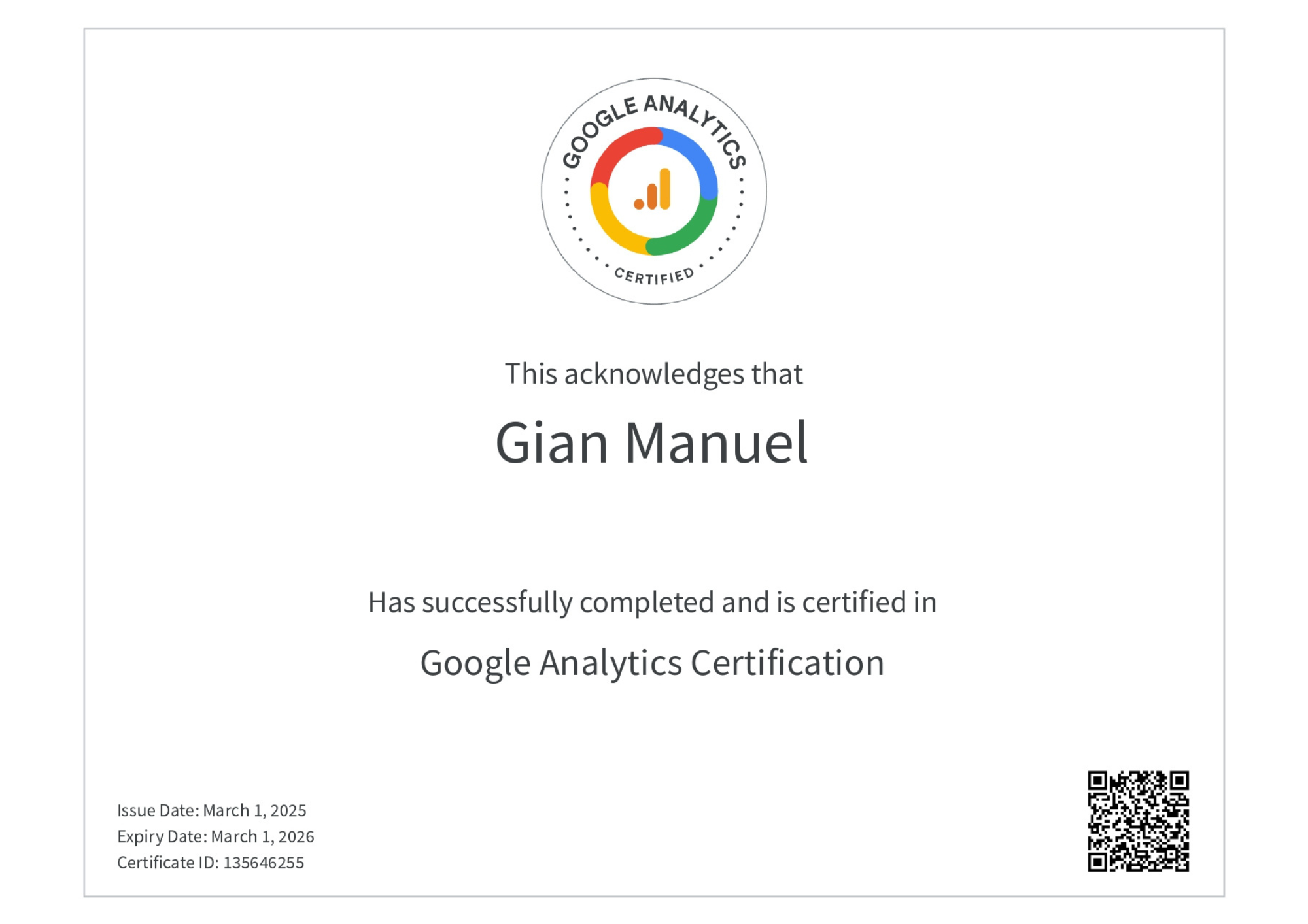 Google Analytics