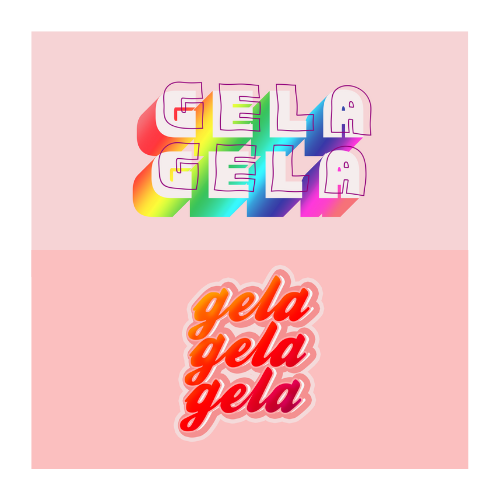 Typography Gela Edit