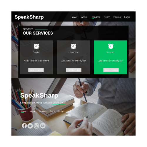 Website Mockup